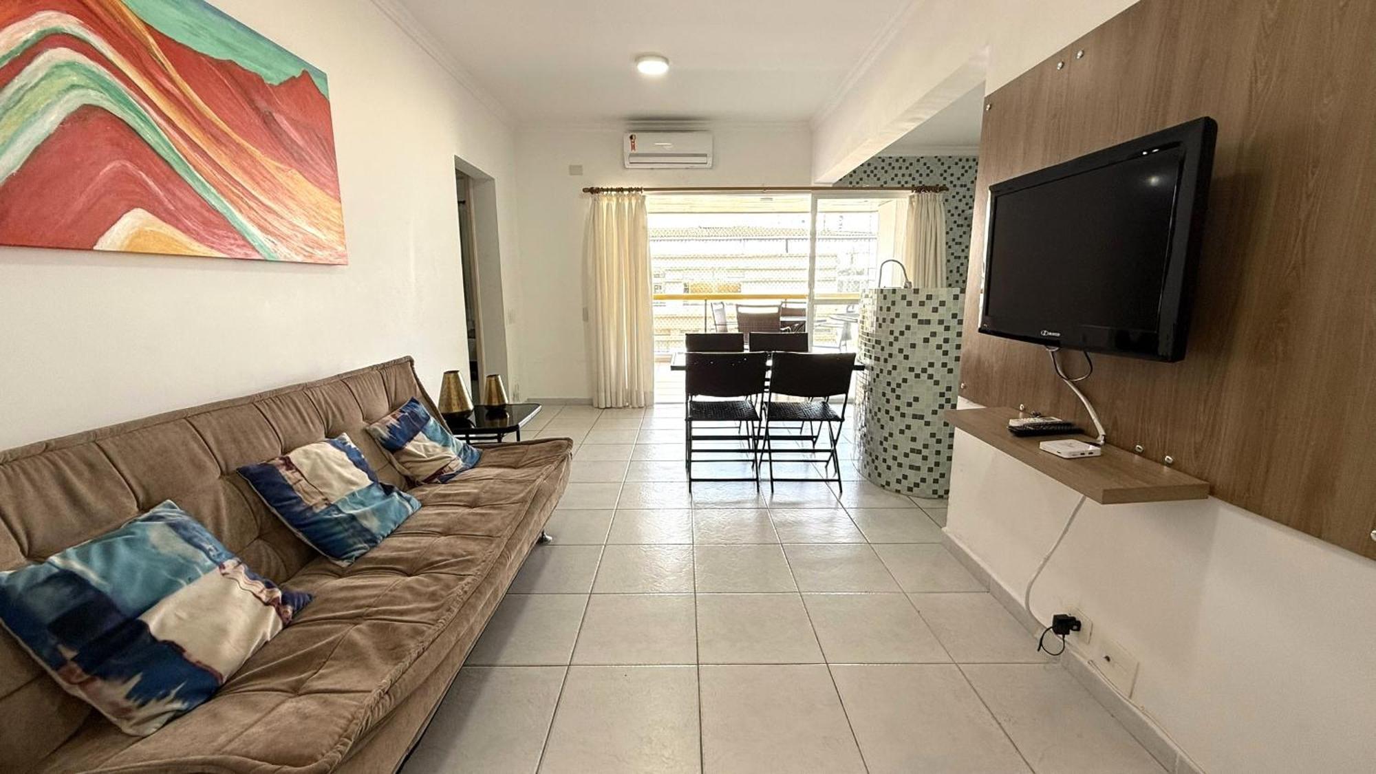 Flat A 1 Quadra Da Praia Das Pitangueiras - Ar Condicionado - 6 Pessoas Гуаружа Екстер'єр фото